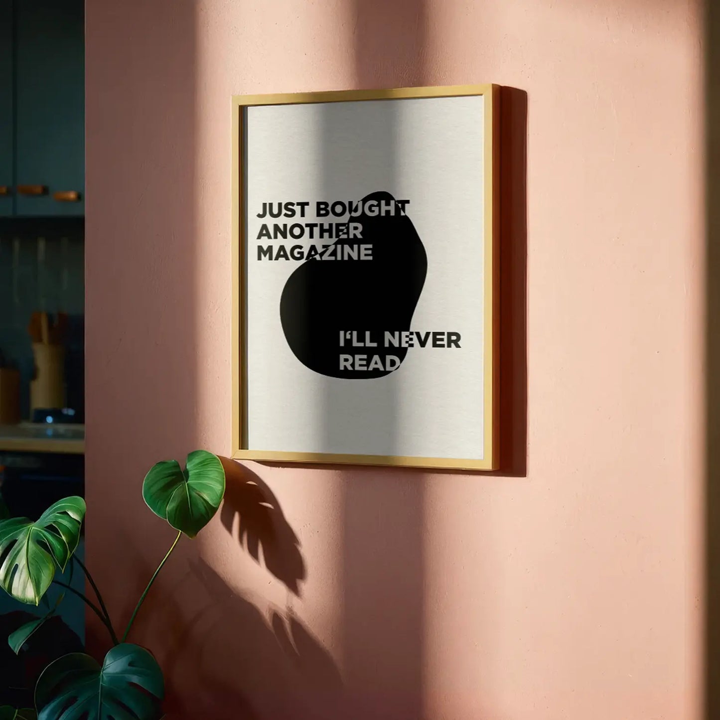 JUST ANOTHER MAGAZINE - Typography Poster