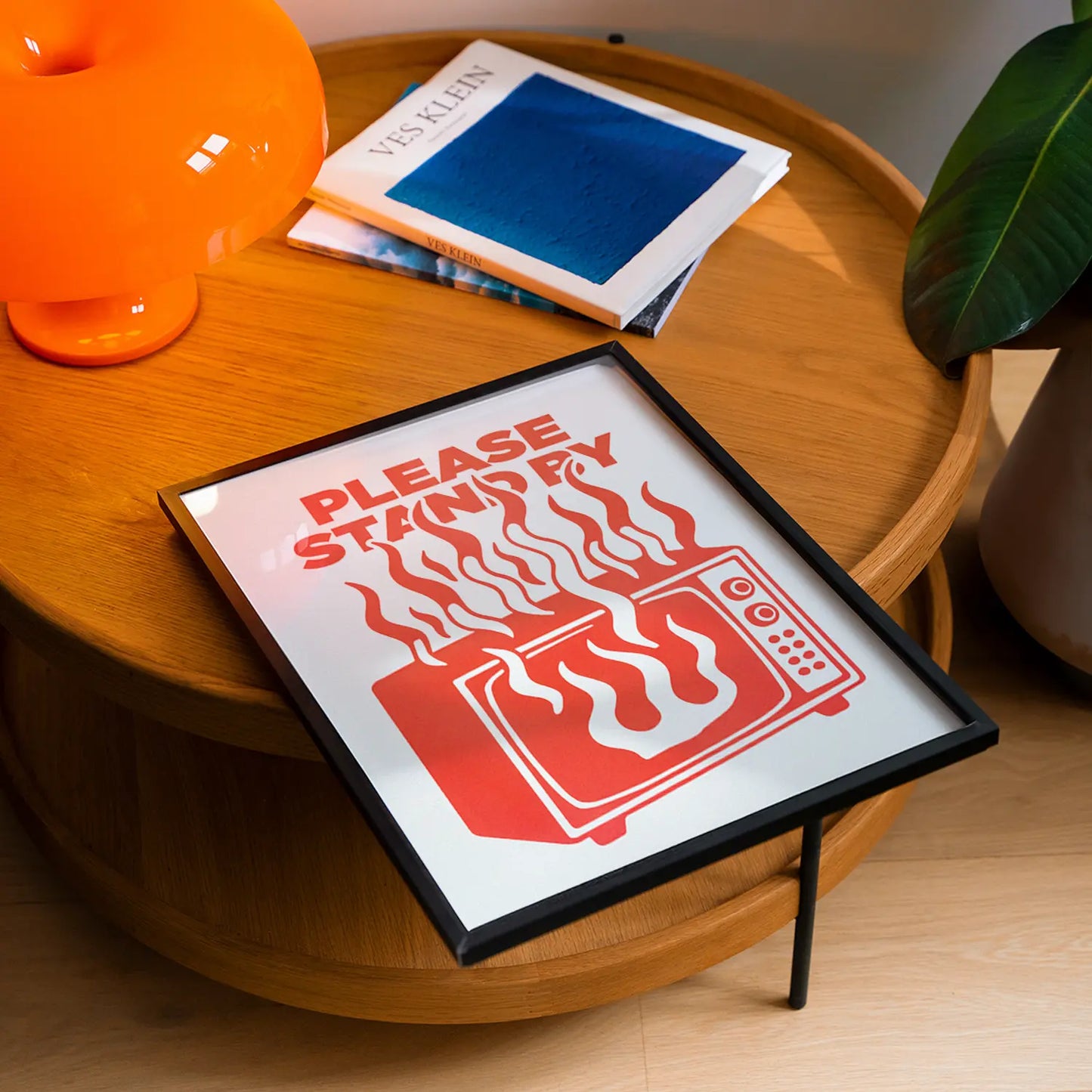 PLEASE STAND BY - Handmade Original Artwork
