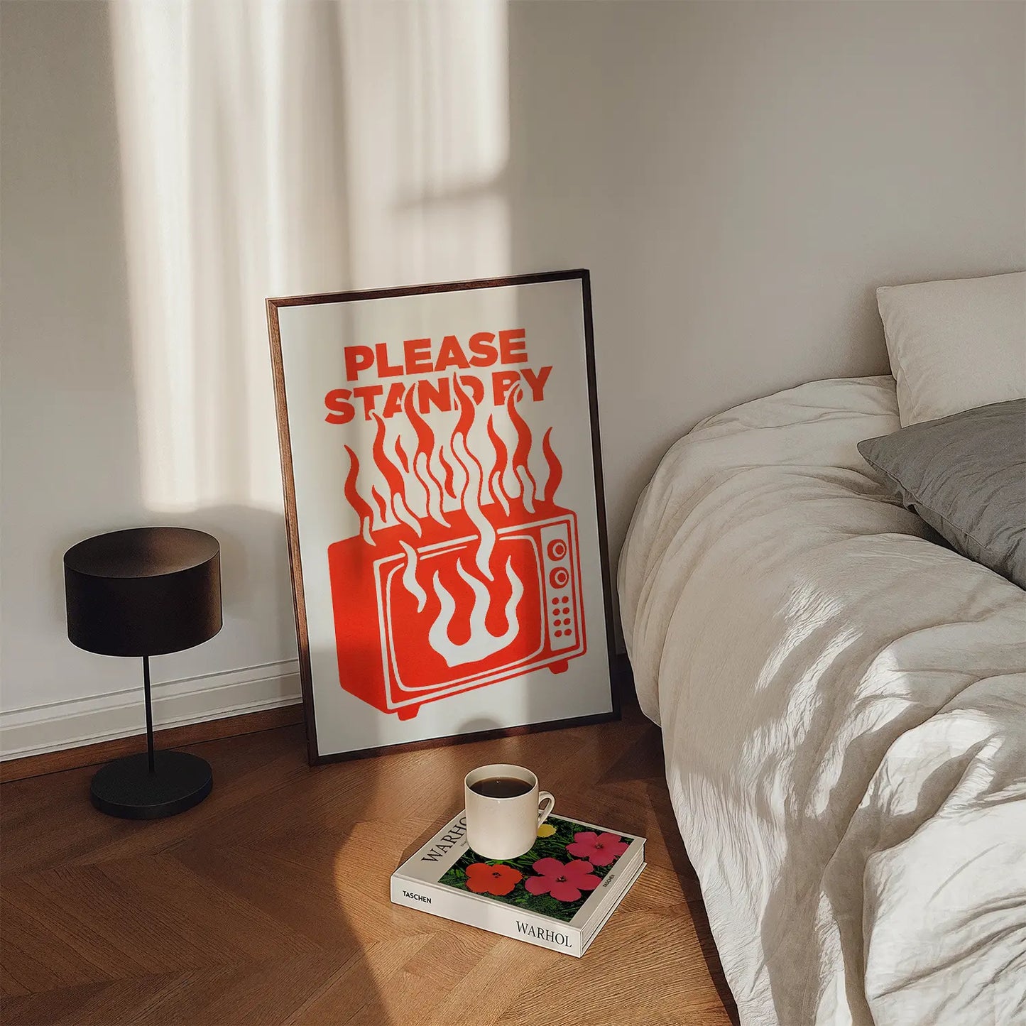 PLEASE STAND BY - Handmade Original Artwork