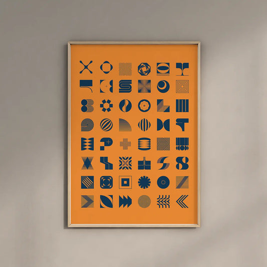 ICONS - Graphic Poster