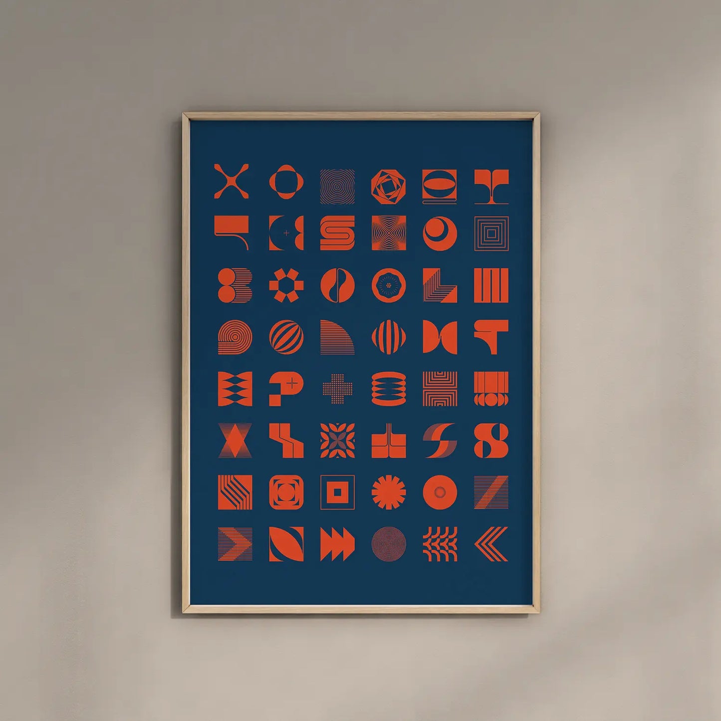 ICONS - Graphic Poster