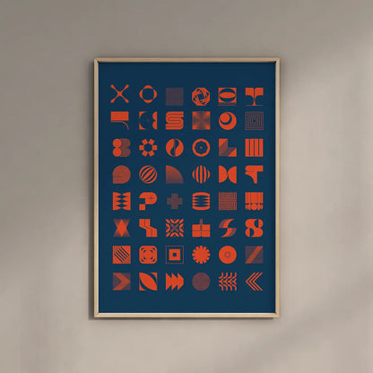 ICONS - Graphic Poster