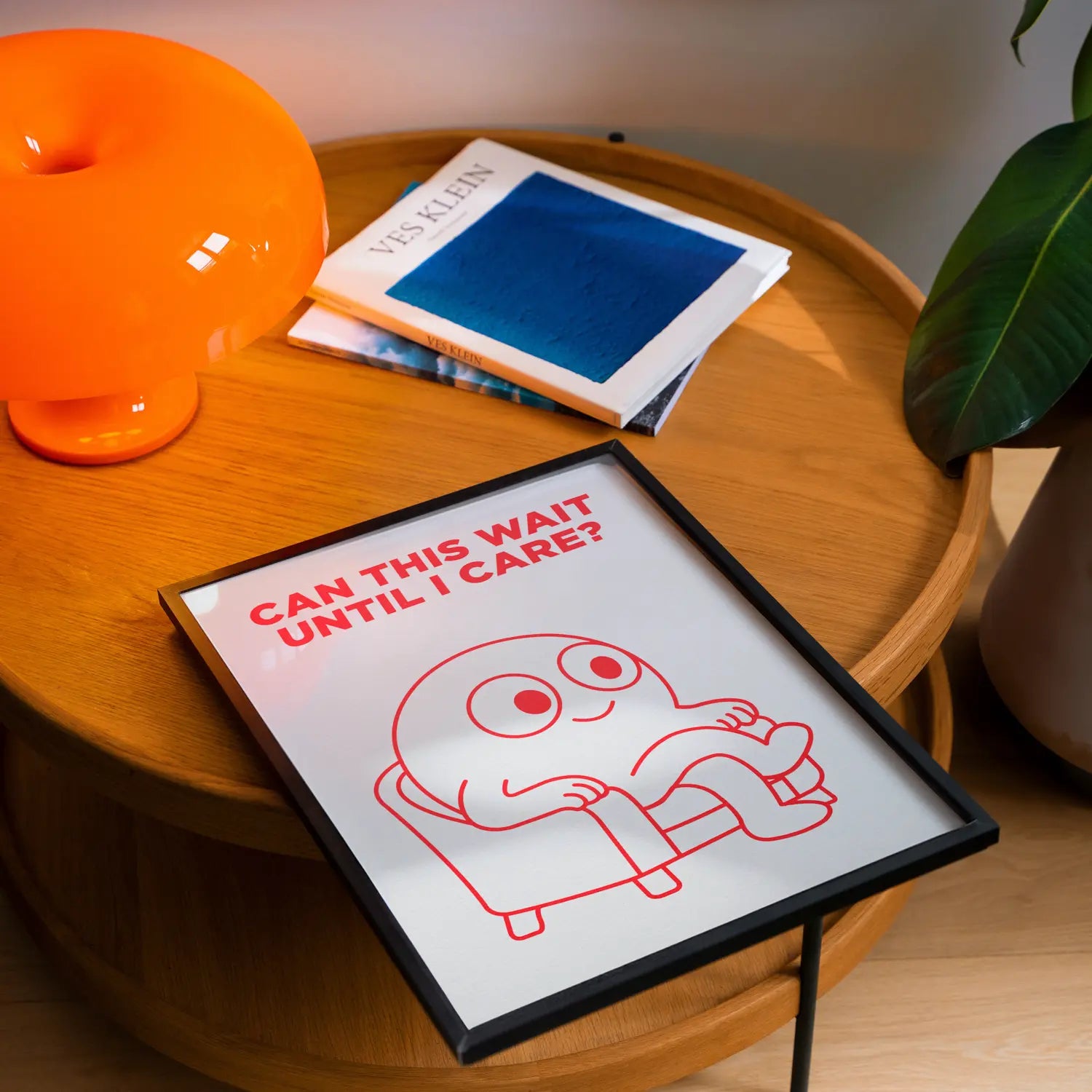 Can This Wait Until I Care? - Handmade Artwork