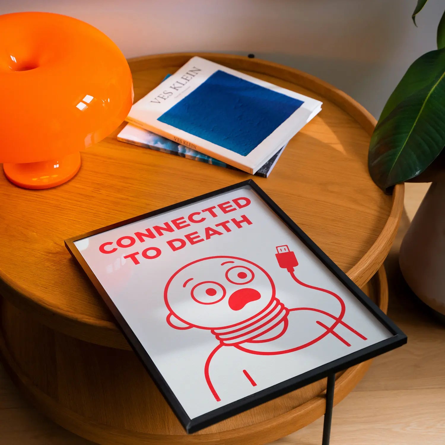 Connected To Death - Handmade Artwork