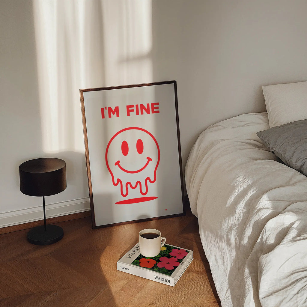 I'm fine- Handmade Artwork